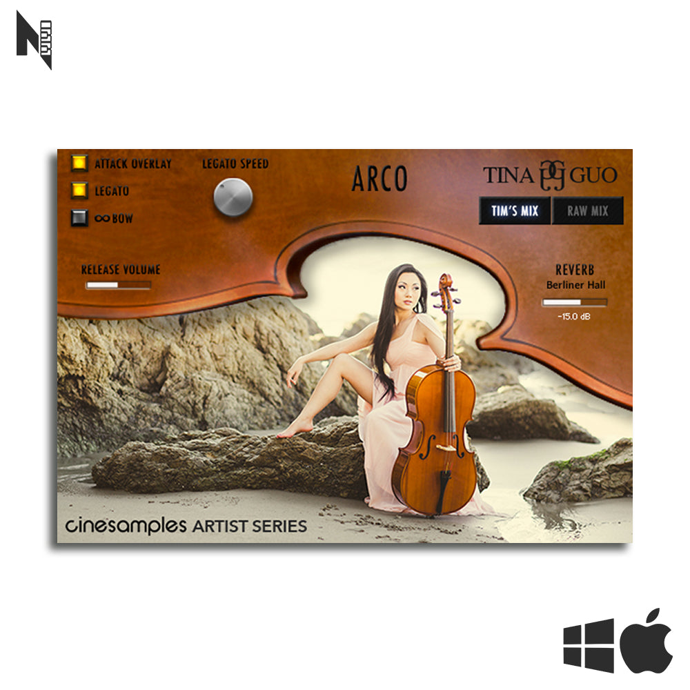 Tina Guo Vol. 2 Violinos e Cello - Livraria Kontakt