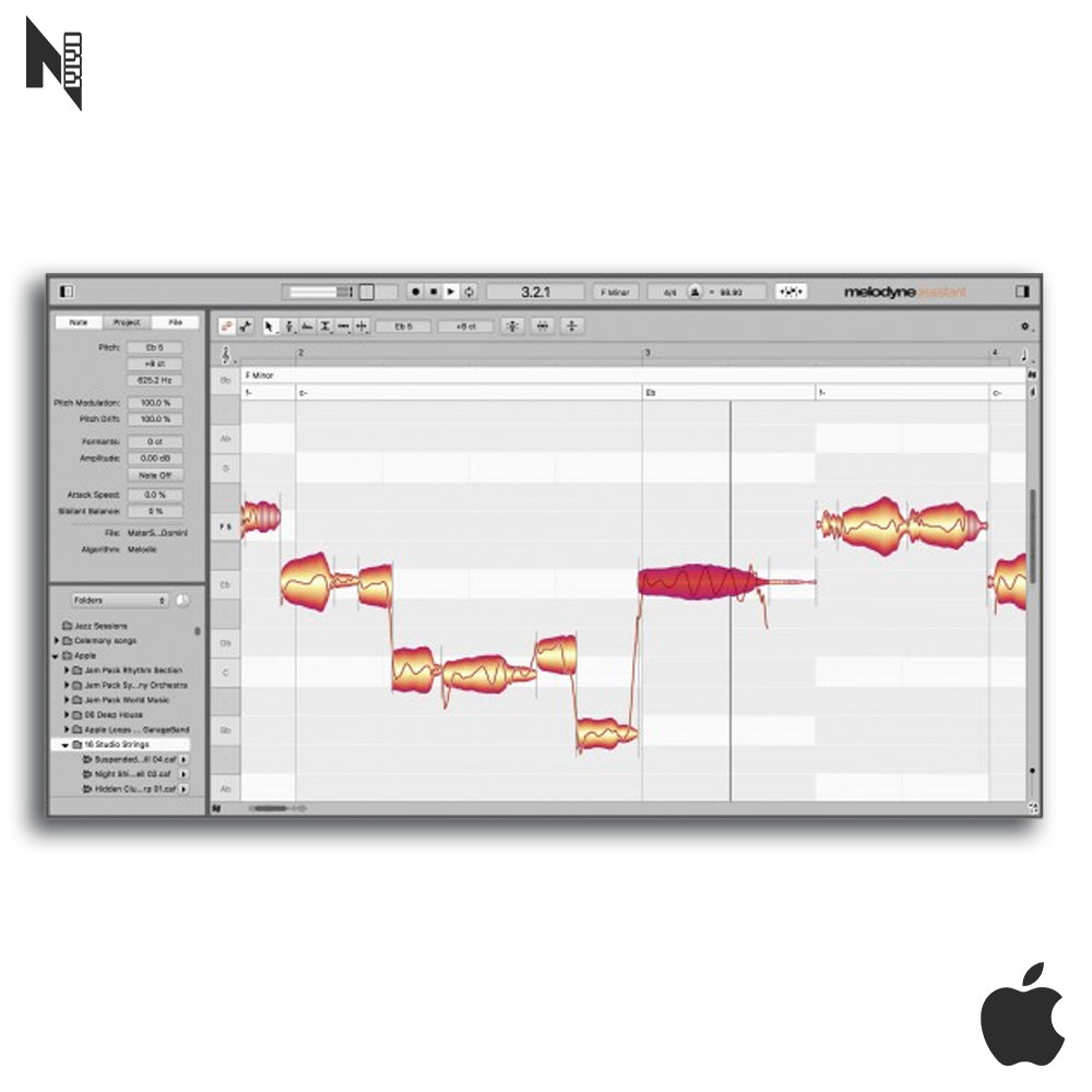 Melodyne 5 Studio Ativado Mac - Plugin Para Afinação de Voz