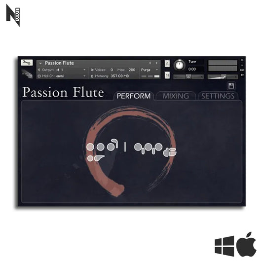 Passion Flute - Livraria de Flauta Kontakt