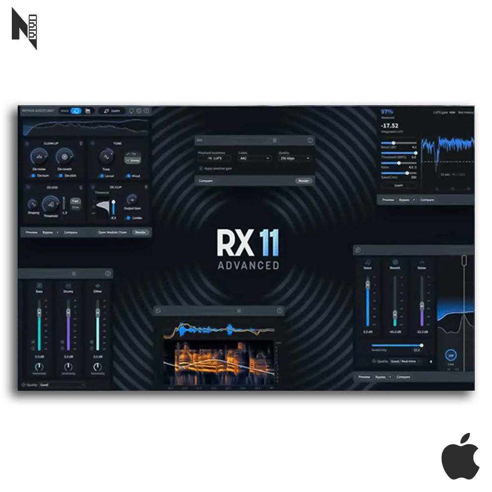 iZotope RX 11 Audio Editor Advanced v11.0.1 Mac Ativado